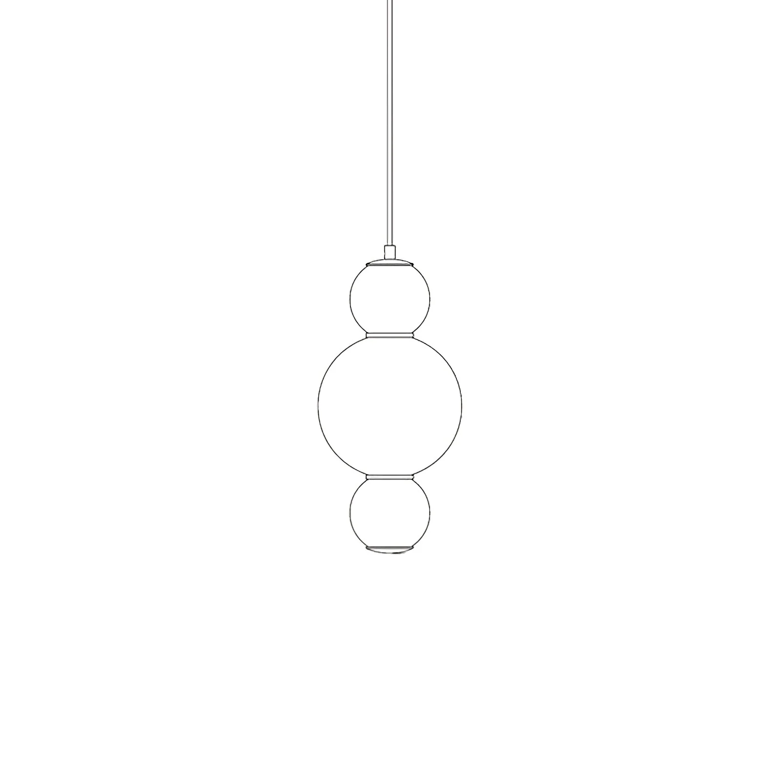 Frankie Minimalist Glass Pendant Light - Image 30
