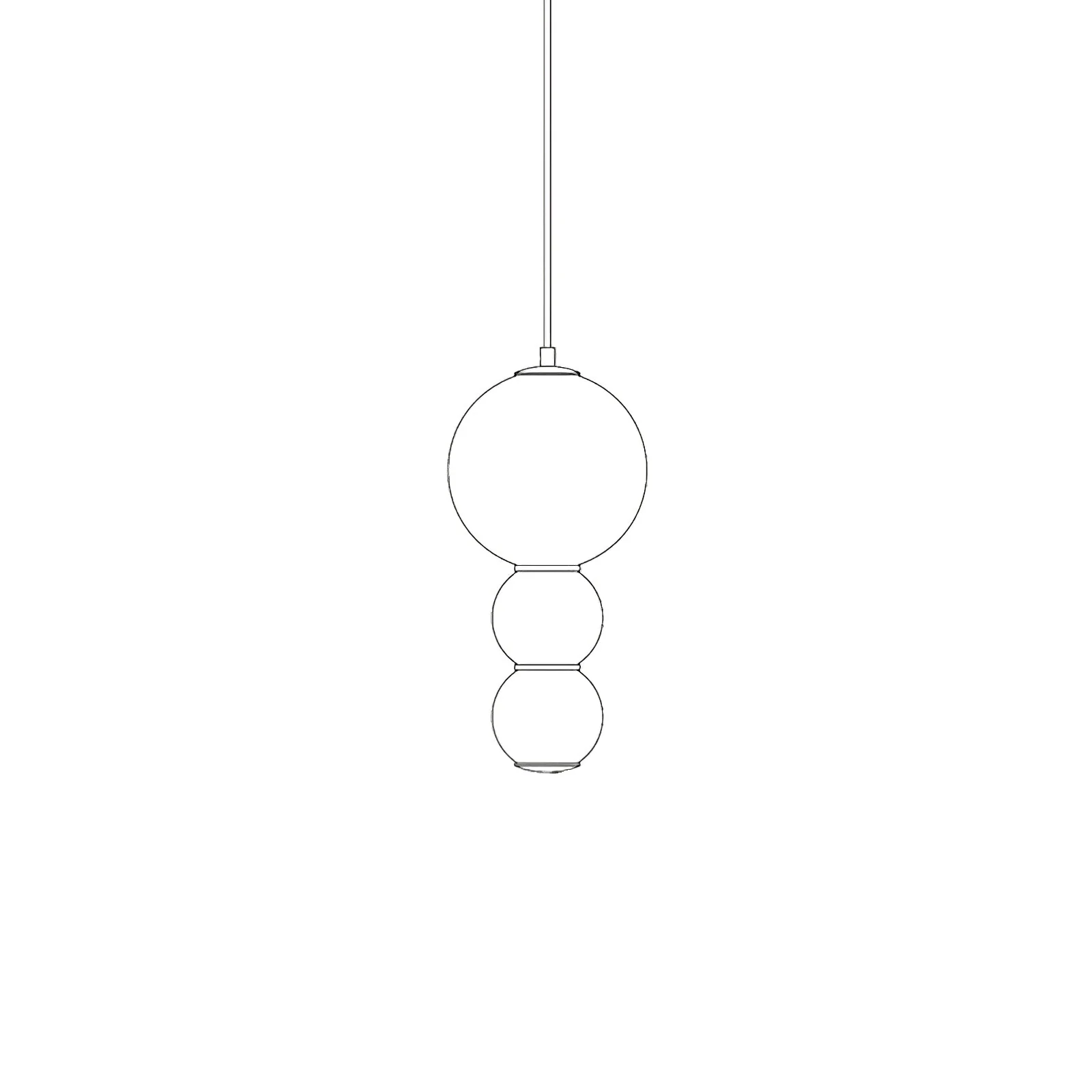 Frankie Minimalist Glass Pendant Light - Image 35