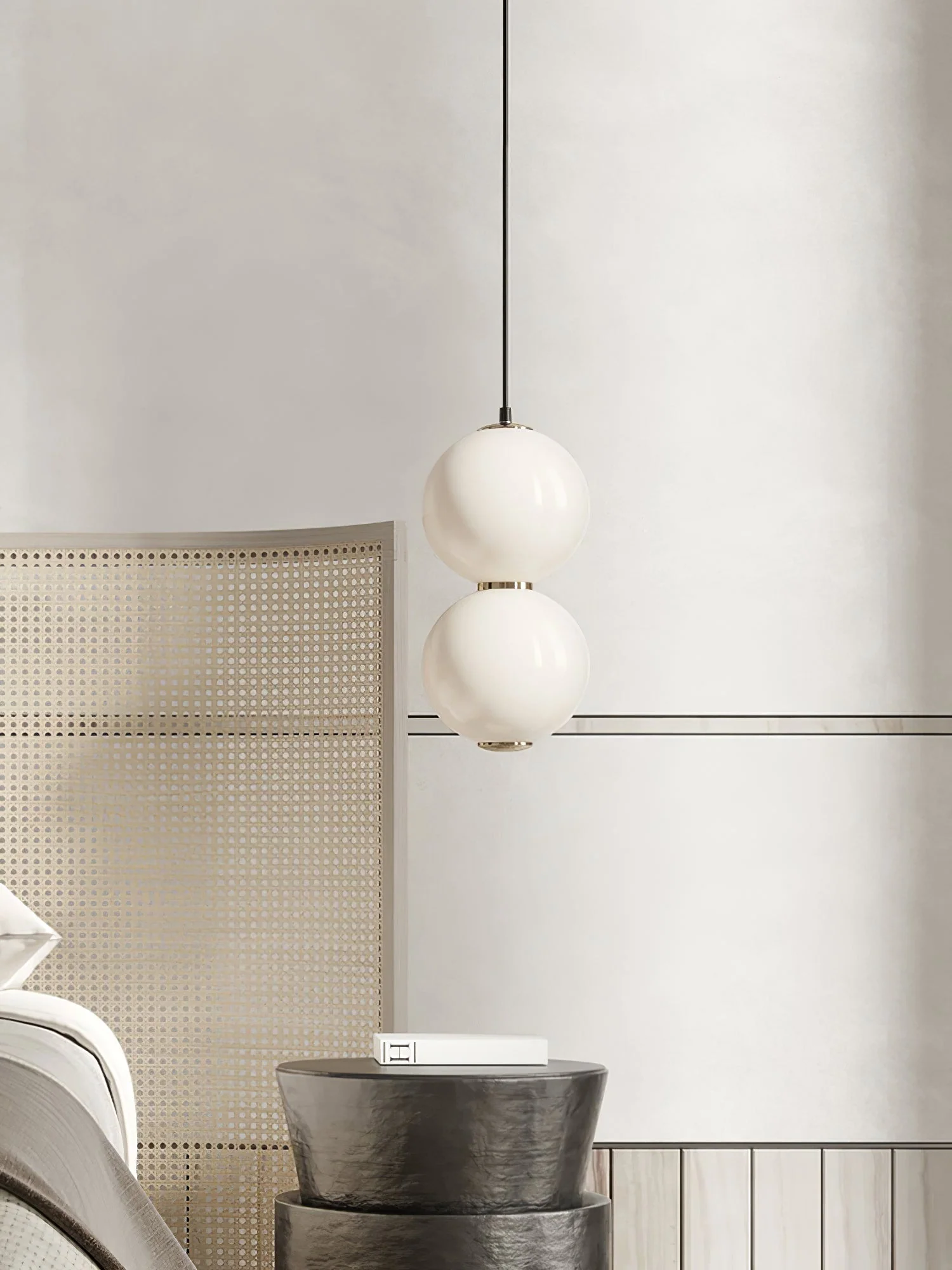 Frankie Minimalist Glass Pendant Light - Image 4