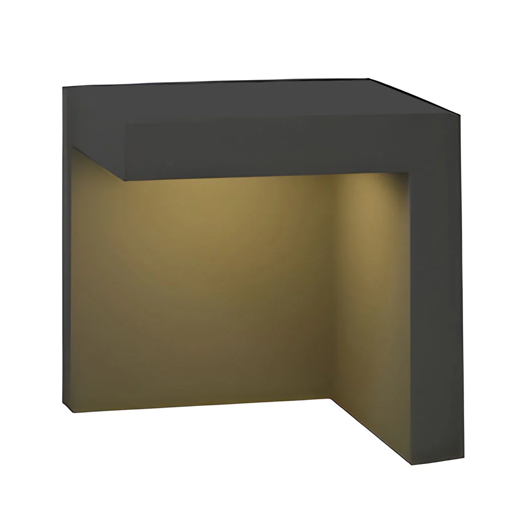 Fredy Rectangular Fixture Modern Glass Outdoor Path Light - Image 13