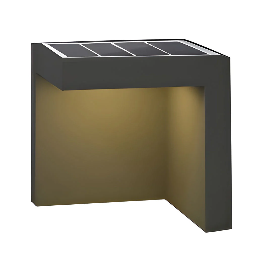 Fredy Rectangular Fixture Modern Glass Outdoor Path Light - Image 2