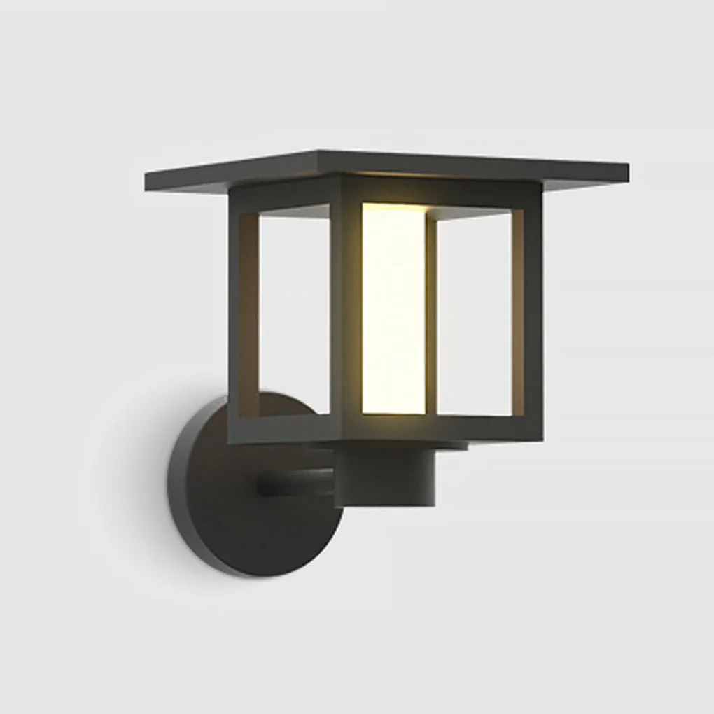 Freea Vintage Wide Top LED Glass Outdoor Post Lights - Image 3