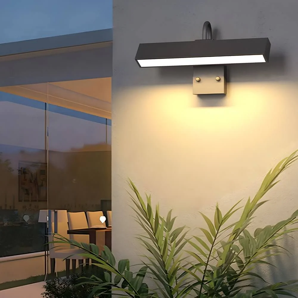 Fres LED House Number Steel Outdoor Wall-Mounted Light