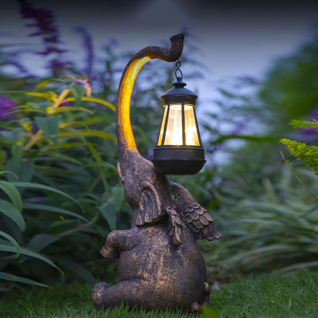 Frnce Solar Unique Animal Resin Outdoor Lights - Image 13