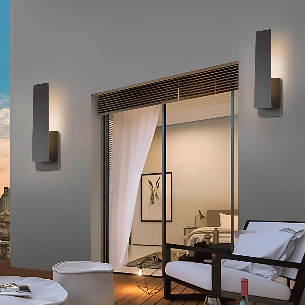 Gabriell Minimalist LED Modern Outdoor Wall Light - Image 5