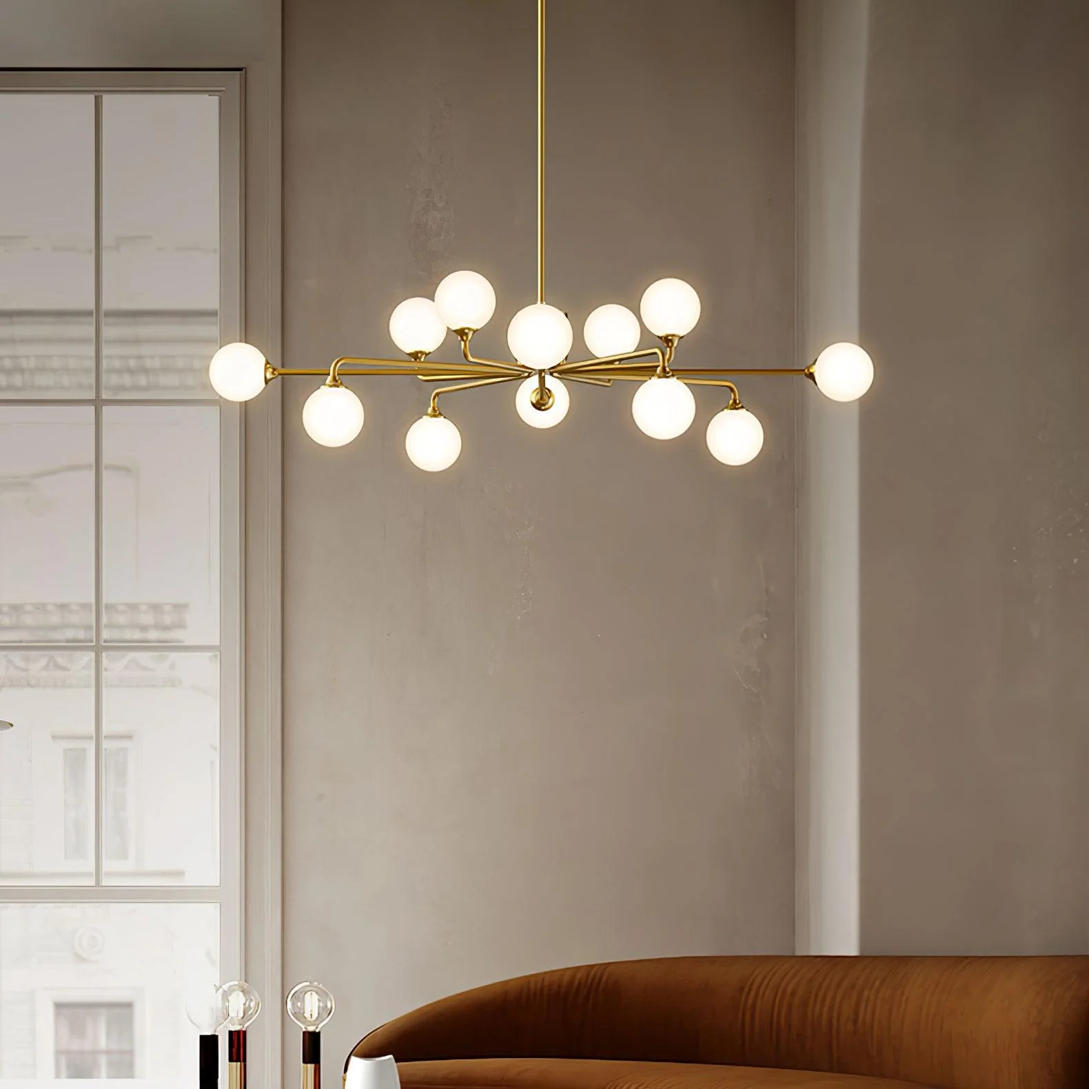 Galaxy Modern Glass Chandelier - Image 16
