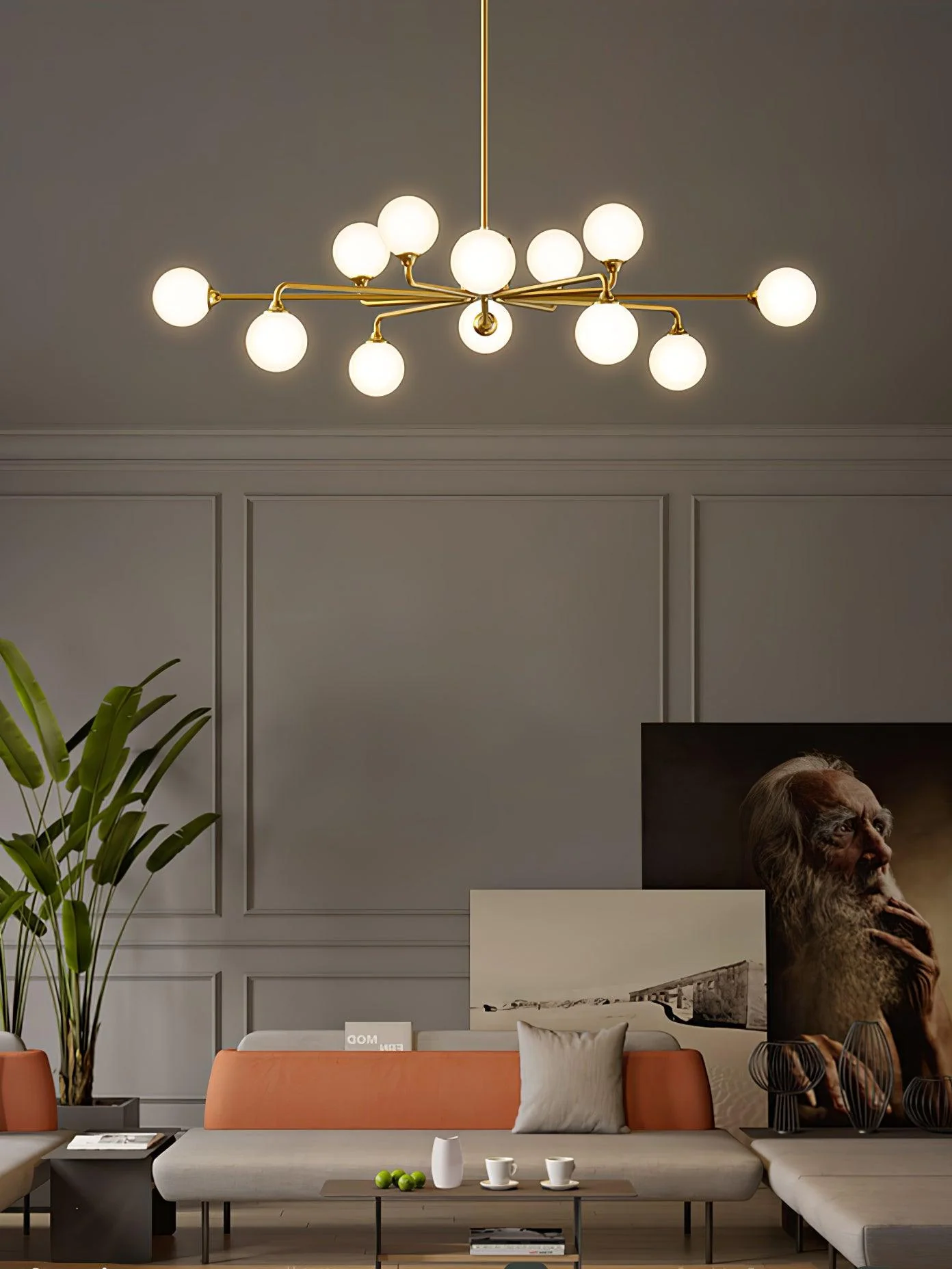 Galaxy Modern Glass Chandelier - Image 22