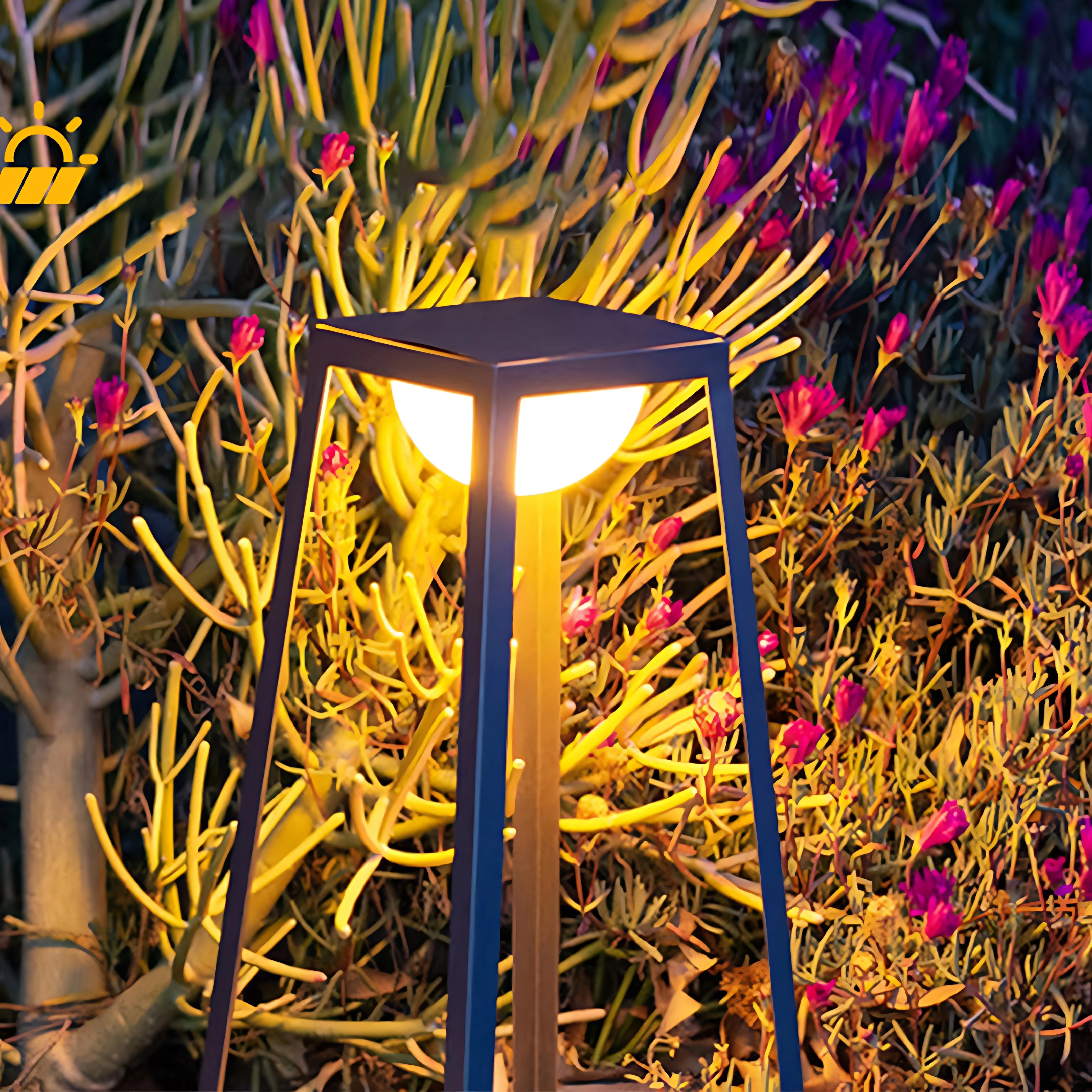 Galy Waterproof Frame Steel Outdoor Floor Lamp - Image 3