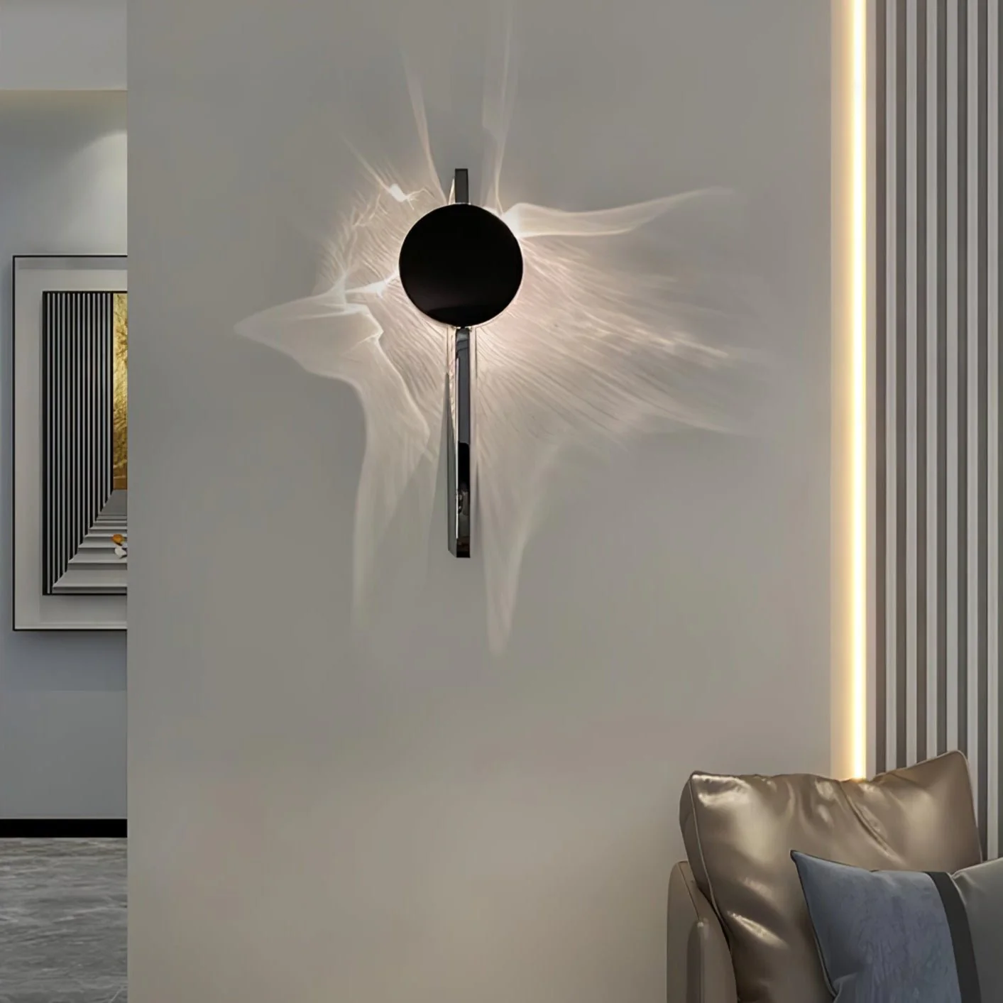 Gardner Creative Light And Shadow Wall Lamp - Image 26
