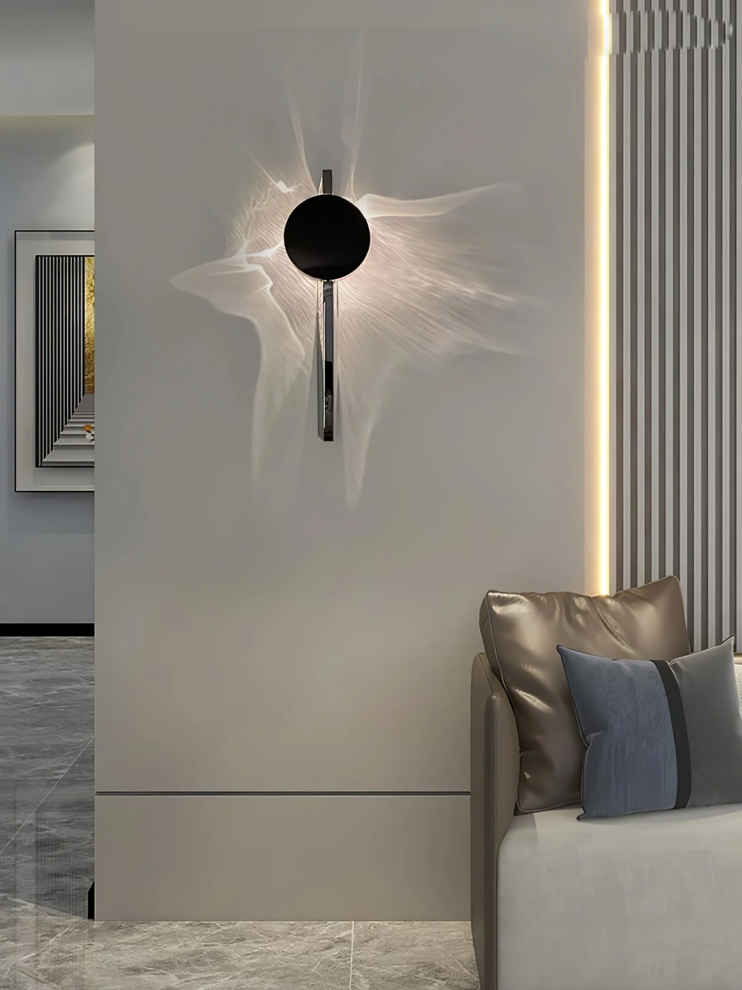 Gardner Creative Light And Shadow Wall Lamp - Image 36