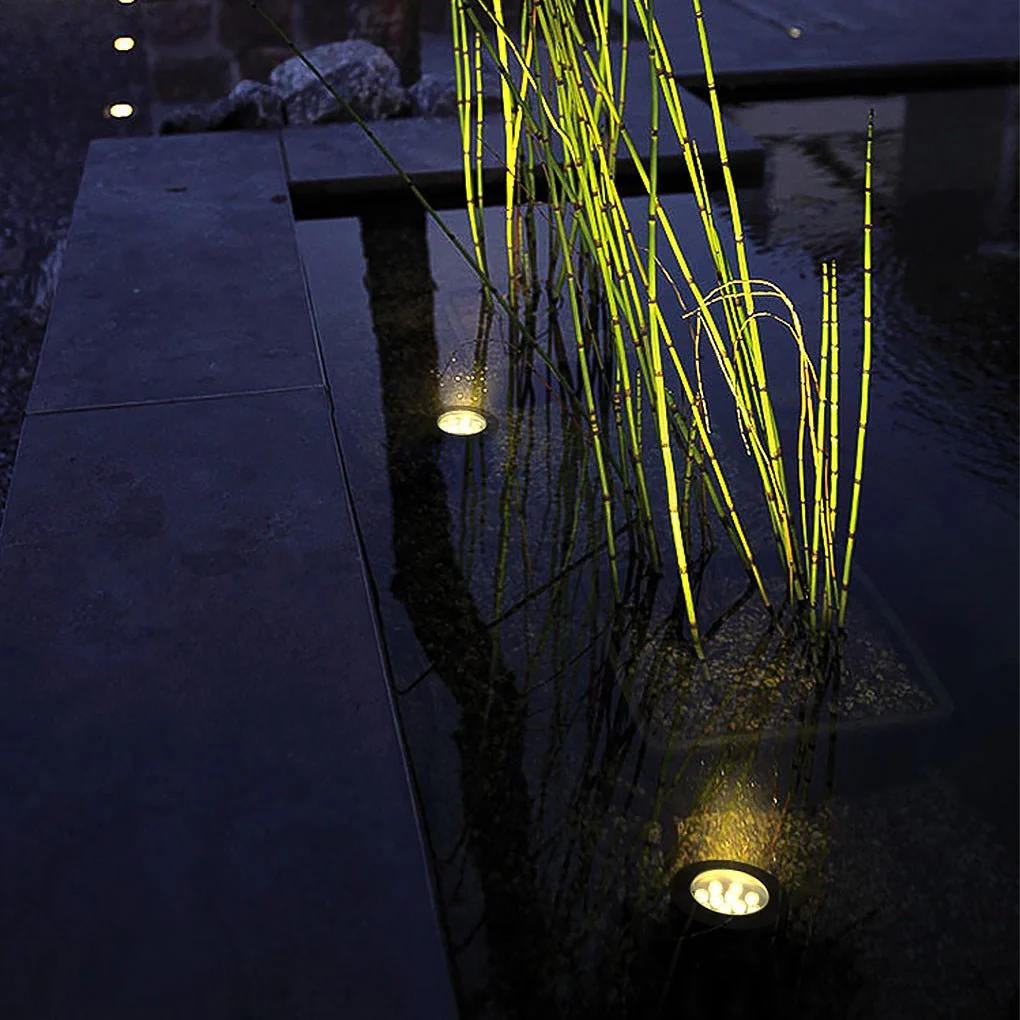 Garret Submersible LED Landscape Steel Outdoor Pool Lights