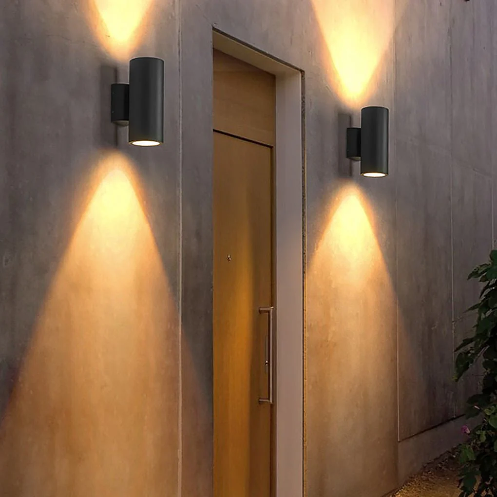 Gart Round LED Modern Outdoor Wall Lights