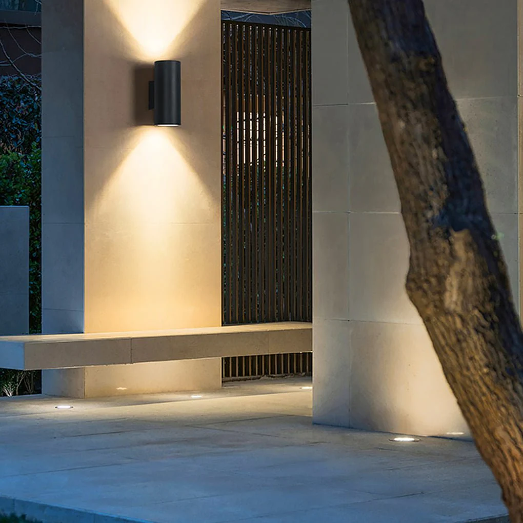 Gart Round LED Modern Outdoor Wall Lights - Image 12