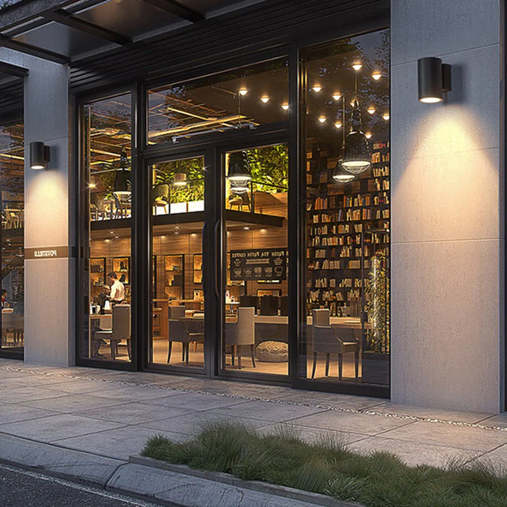 Gart Round LED Modern Outdoor Wall Lights - Image 9