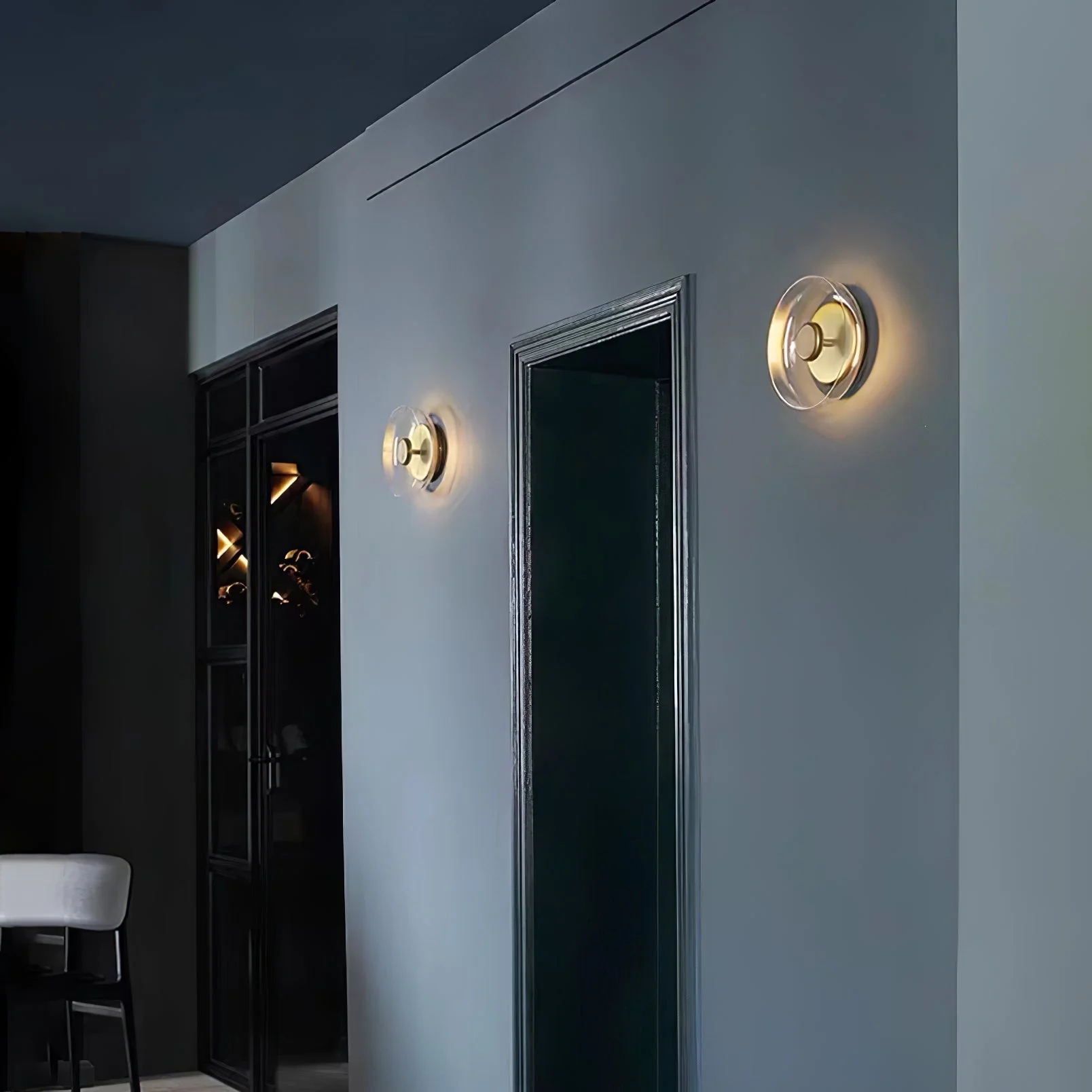 Garth Premium Nordic Art Glass Wall Light - Image 29