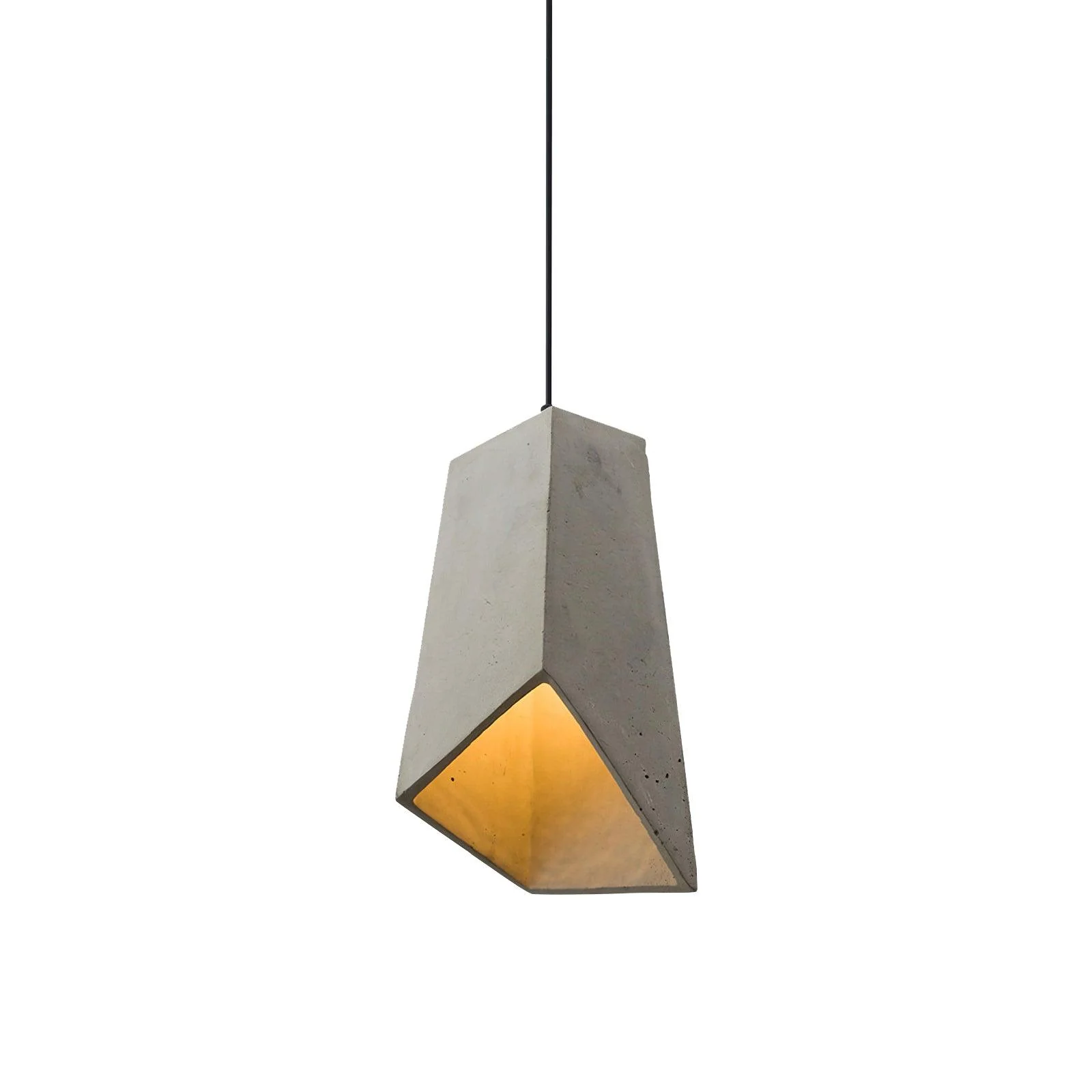 Geo Industrial Cement Pendant Light - Image 17