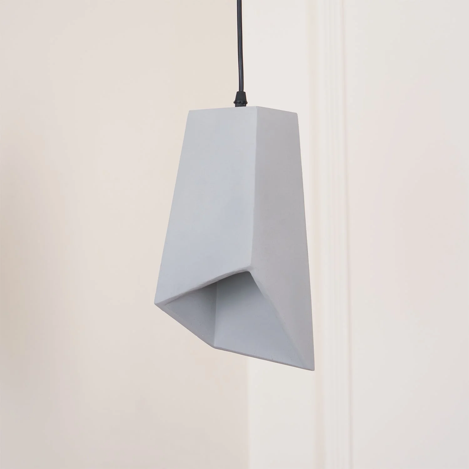 Geo Industrial Cement Pendant Light - Image 22