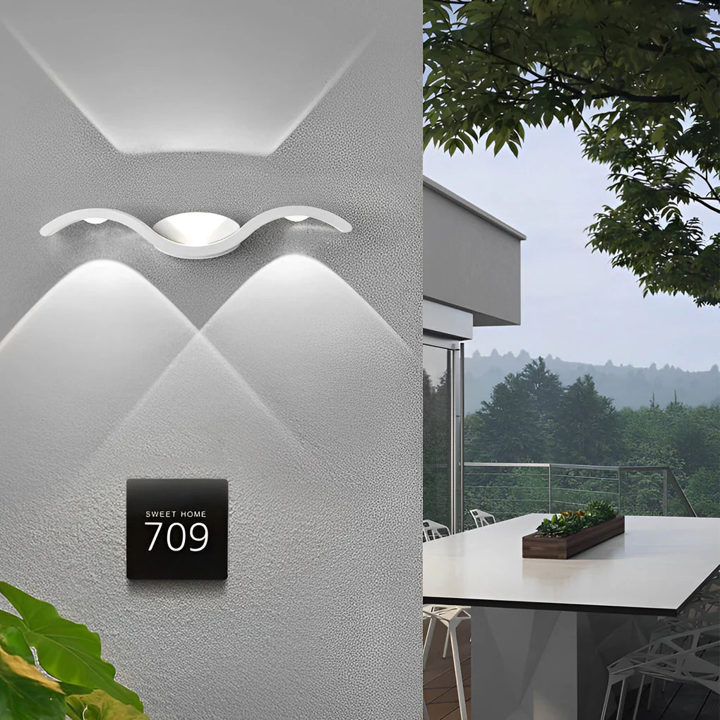 Geoiana Seagull Creative LED Outdoor Wall Light - Image 4