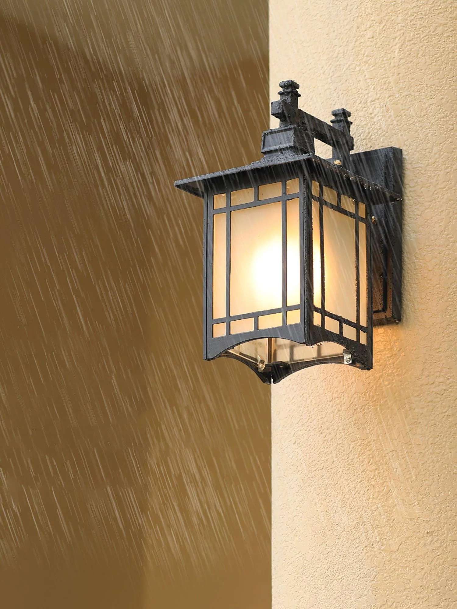 Gerald Elegance House Glass Outdoor Wall Light - Image 11