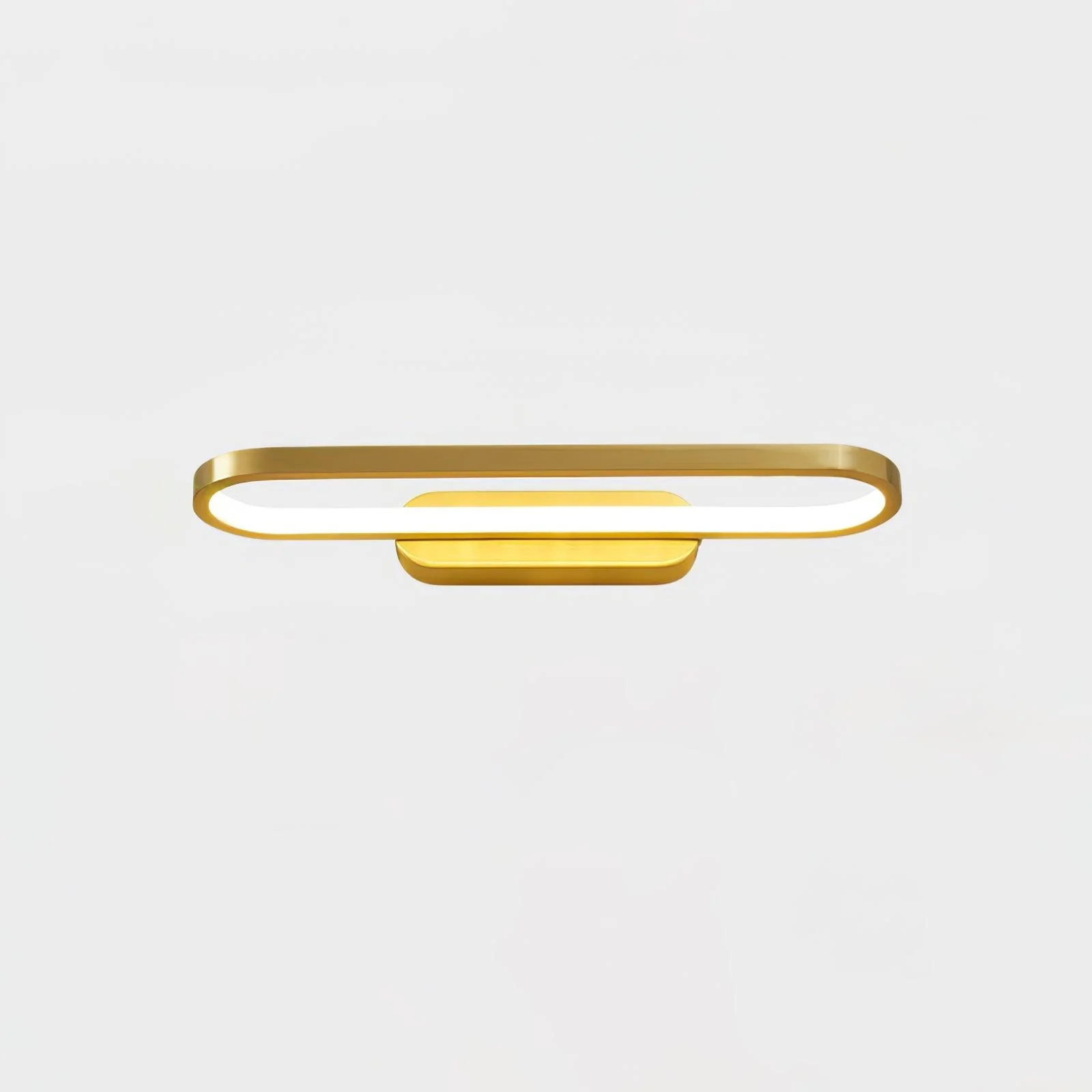 Plana Modern Minimalist LED Brass Wall Light - Image 10