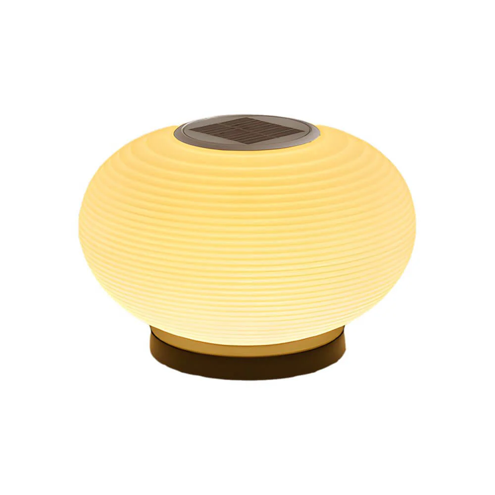 Gideon Elegant Solar LED Spiral Design PE Outdoor Post Lamp - Image 6