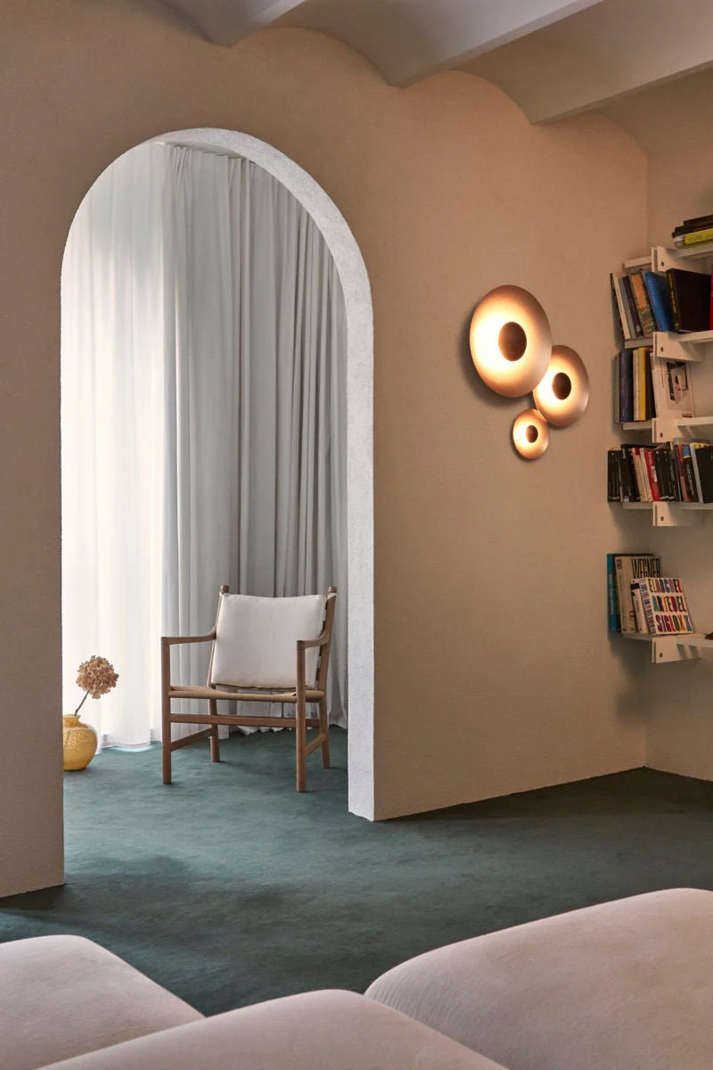 Ginger Modern Minimalist Round Wall Lamp - Image 19