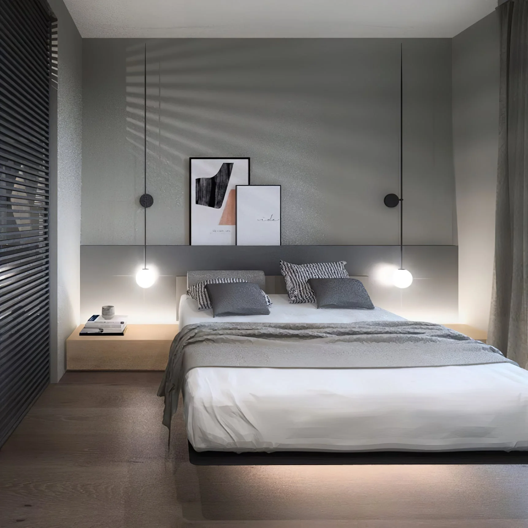 Gizmo Modern Minimalist Mobile Glass Wall Lamp - Image 16