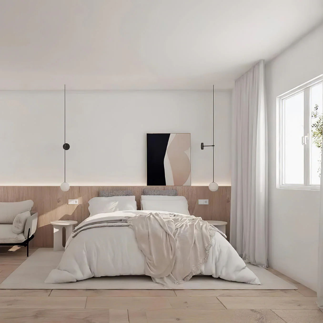 Gizmo Modern Minimalist Mobile Glass Wall Lamp - Image 64