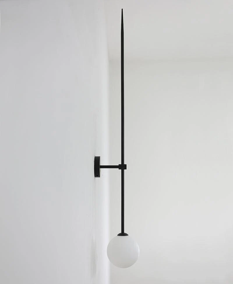 Gizmo Modern Minimalist Mobile Glass Wall Lamp - Image 7
