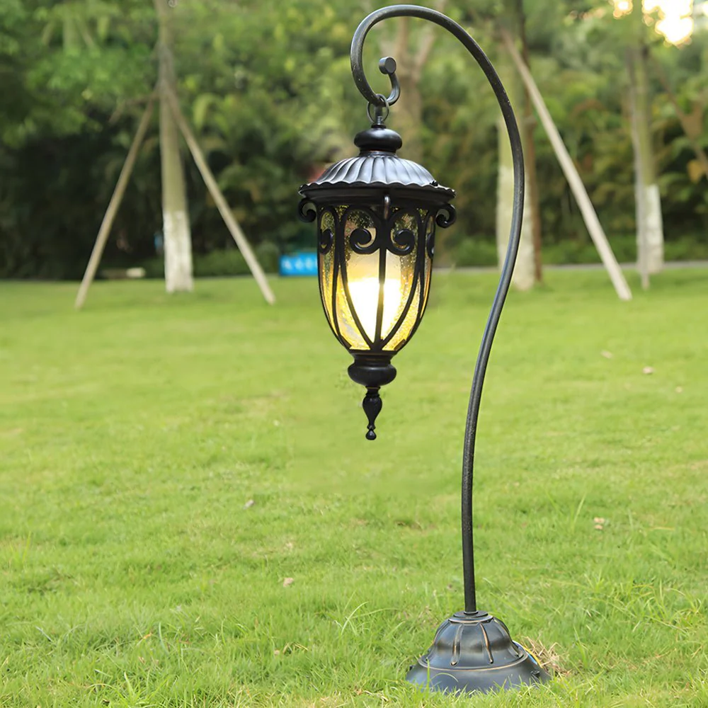 Gldys European Style Arched Outdoor Floor Lantern - Image 3