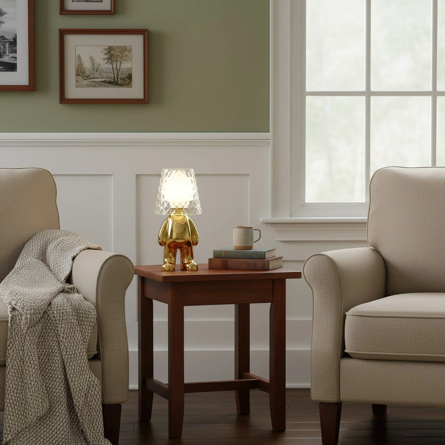 Gleam Artistic Table Lamp - Image 7