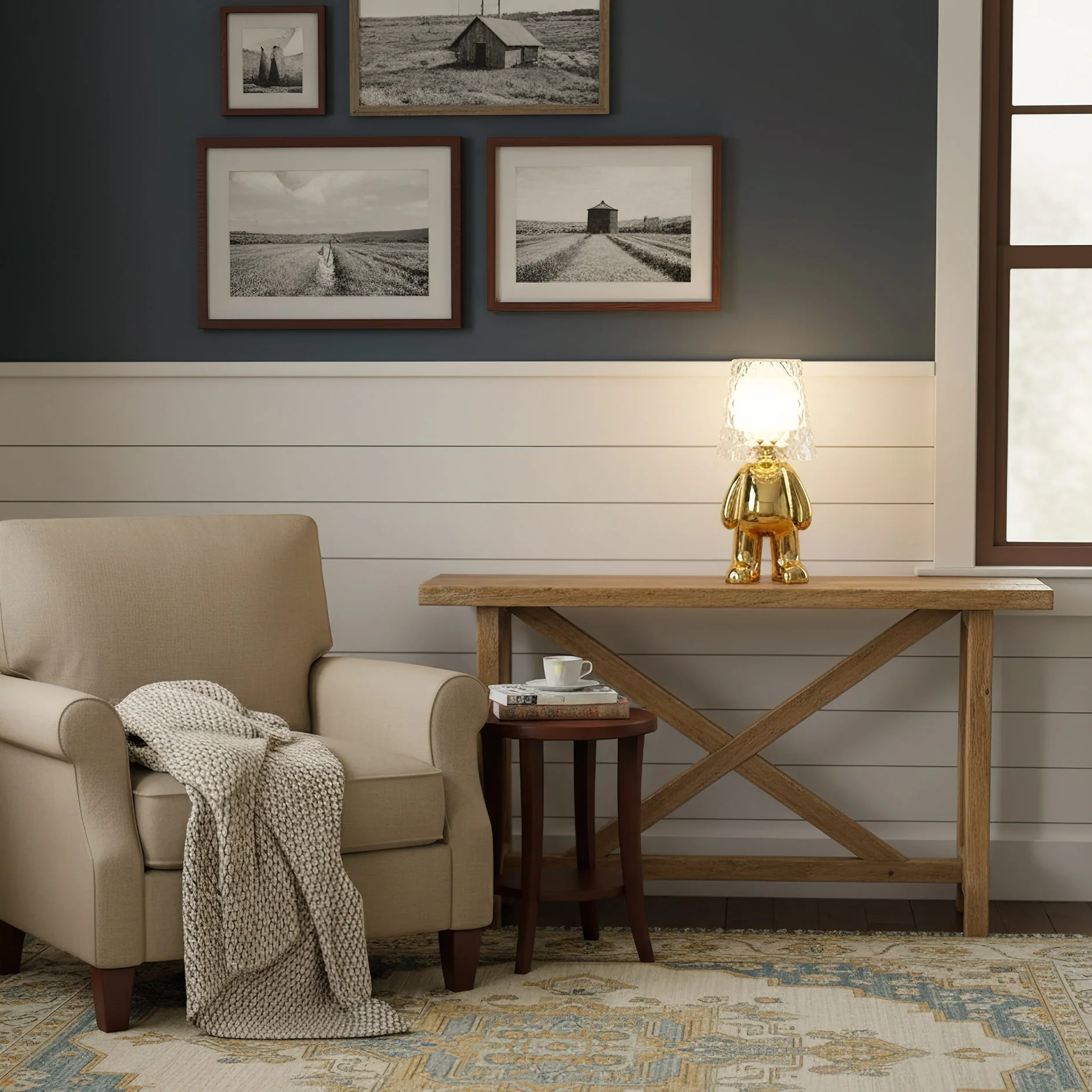 Gleam Artistic Table Lamp - Image 9