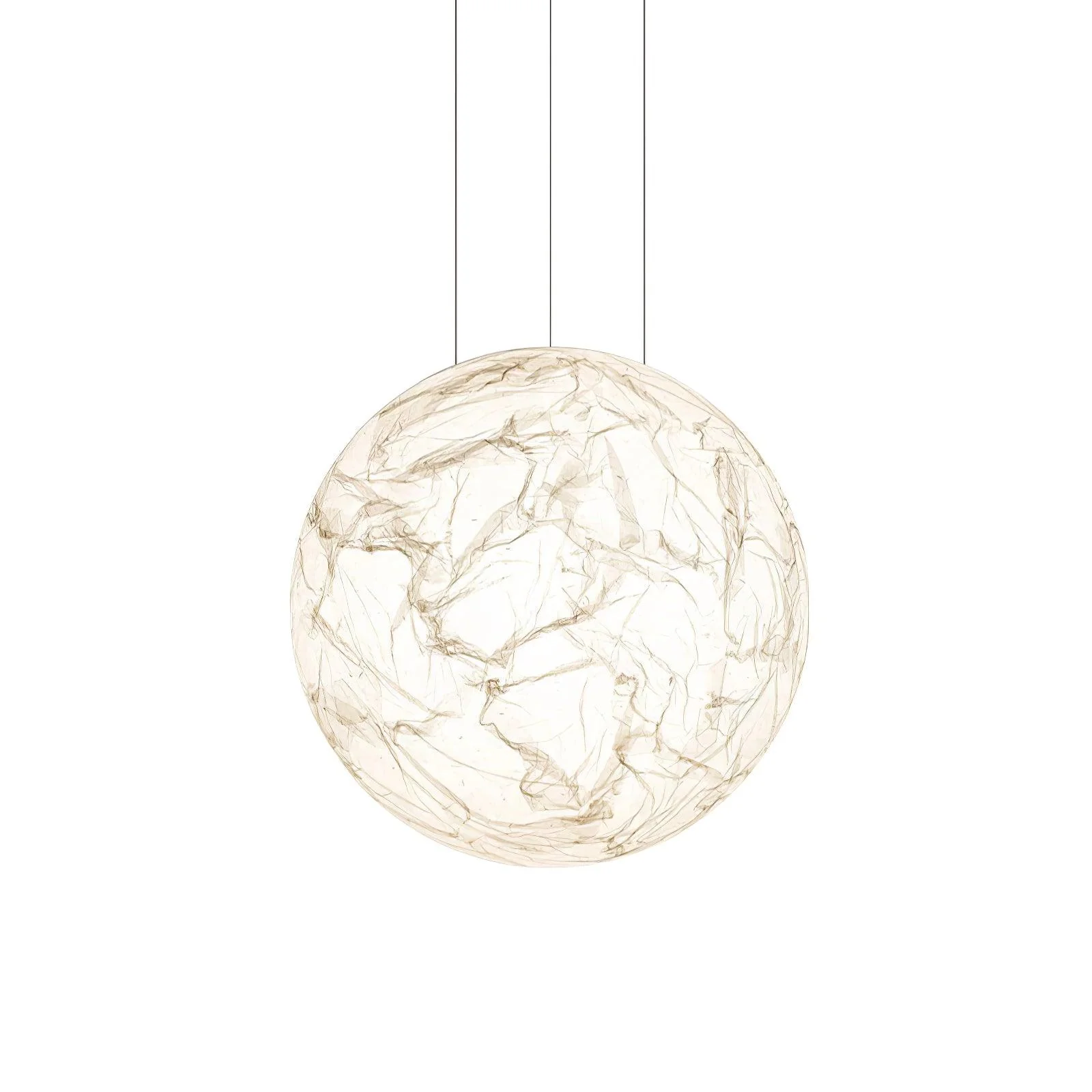 Globe Minimalist Silk Pendant Lamp - Image 17