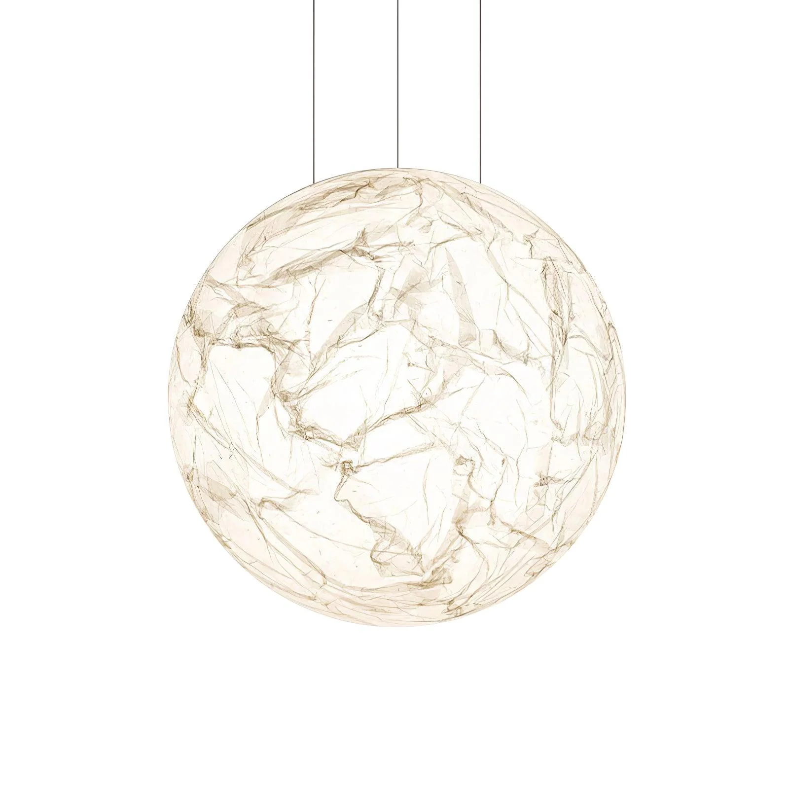 Globe Minimalist Silk Pendant Lamp - Image 18