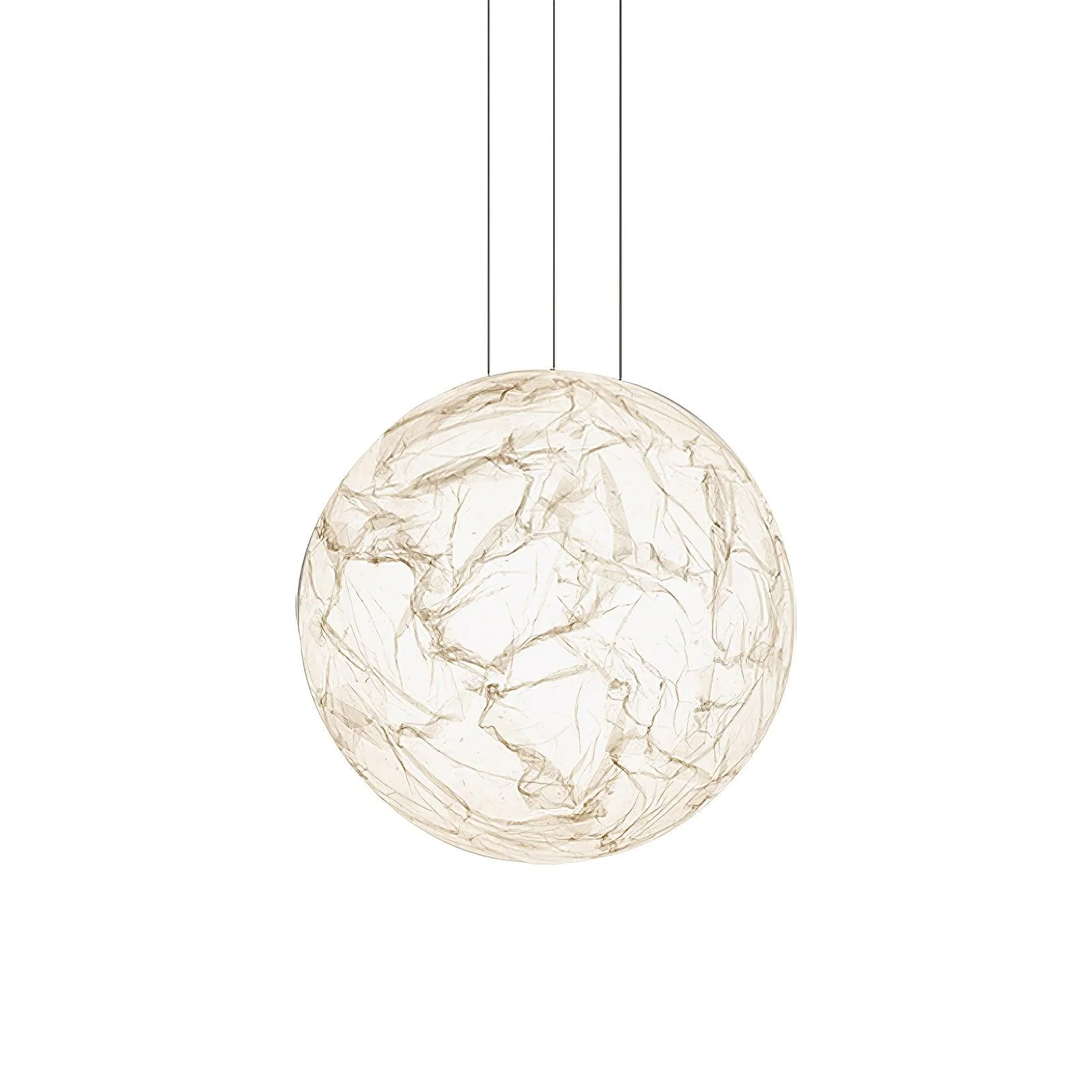 Globe Minimalist Silk Pendant Lamp - Image 36