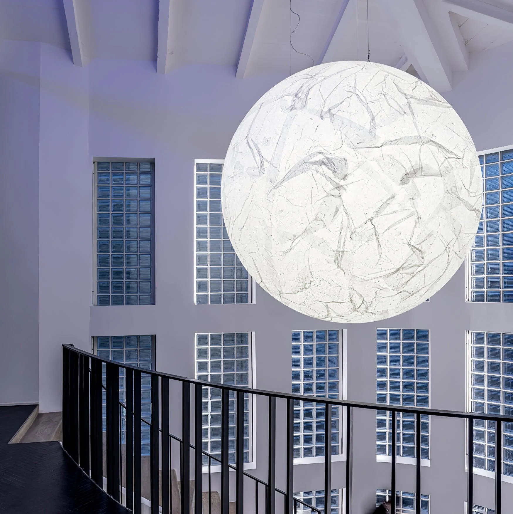 Globe Minimalist Silk Pendant Lamp - Image 52