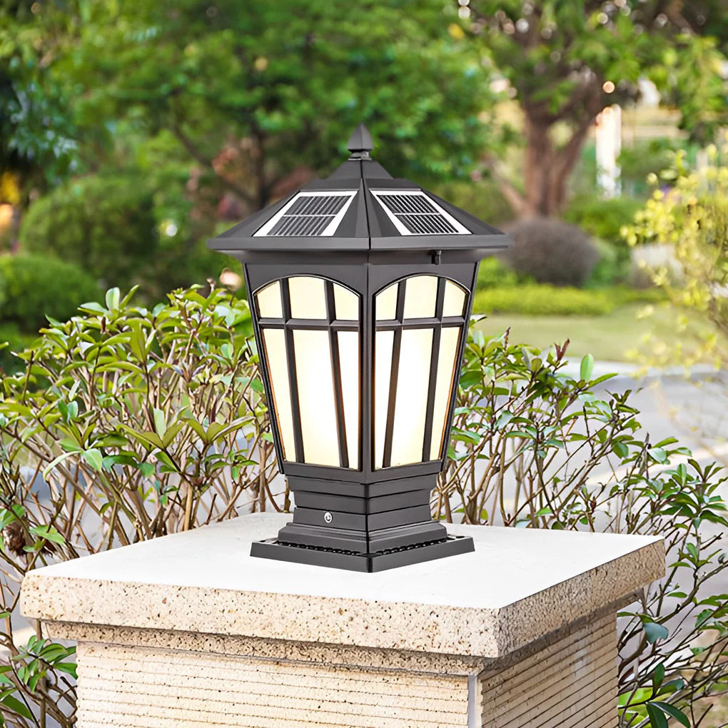 Gloria LED Retro Outdoor Post Cap Pillar Lamp - Image 10