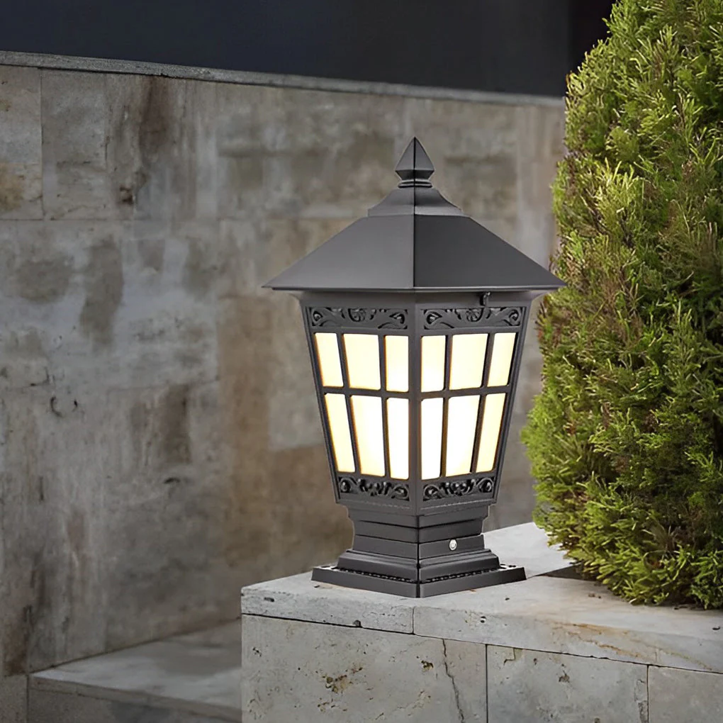 Gloria LED Retro Outdoor Post Cap Pillar Lamp - Image 11