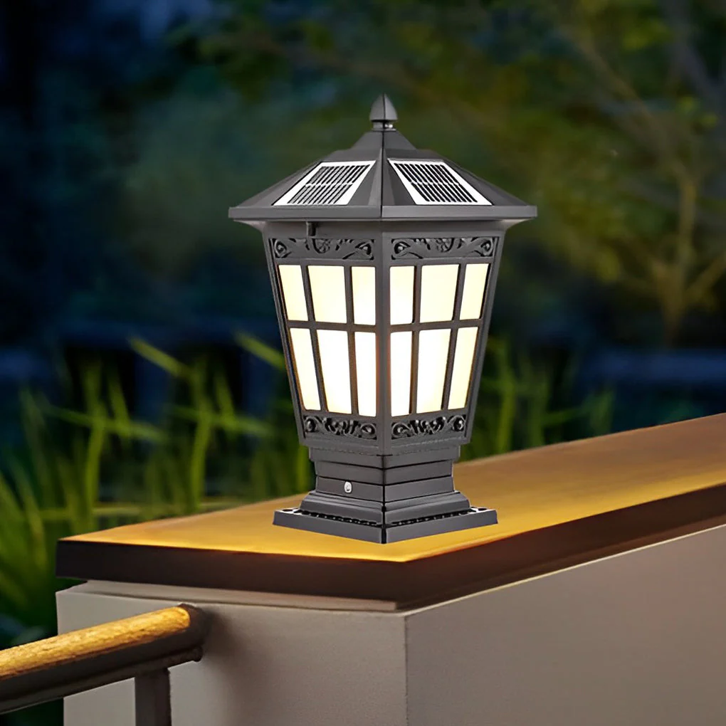 Gloria LED Retro Outdoor Post Cap Pillar Lamp - Image 12