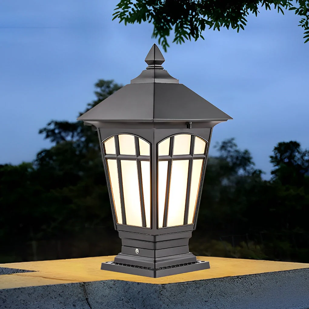 Gloria LED Retro Outdoor Post Cap Pillar Lamp - Image 9