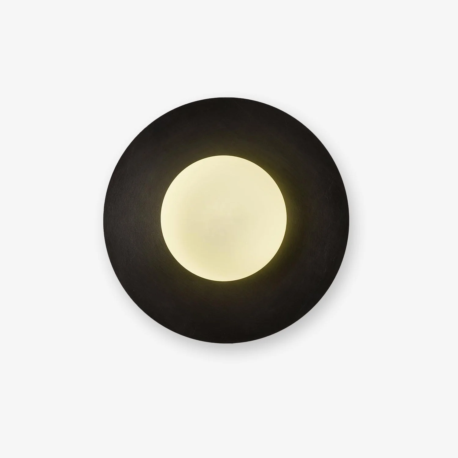 Godfrey Modern Minimalist Round Art Brass Glass Wall Lamp - Image 30