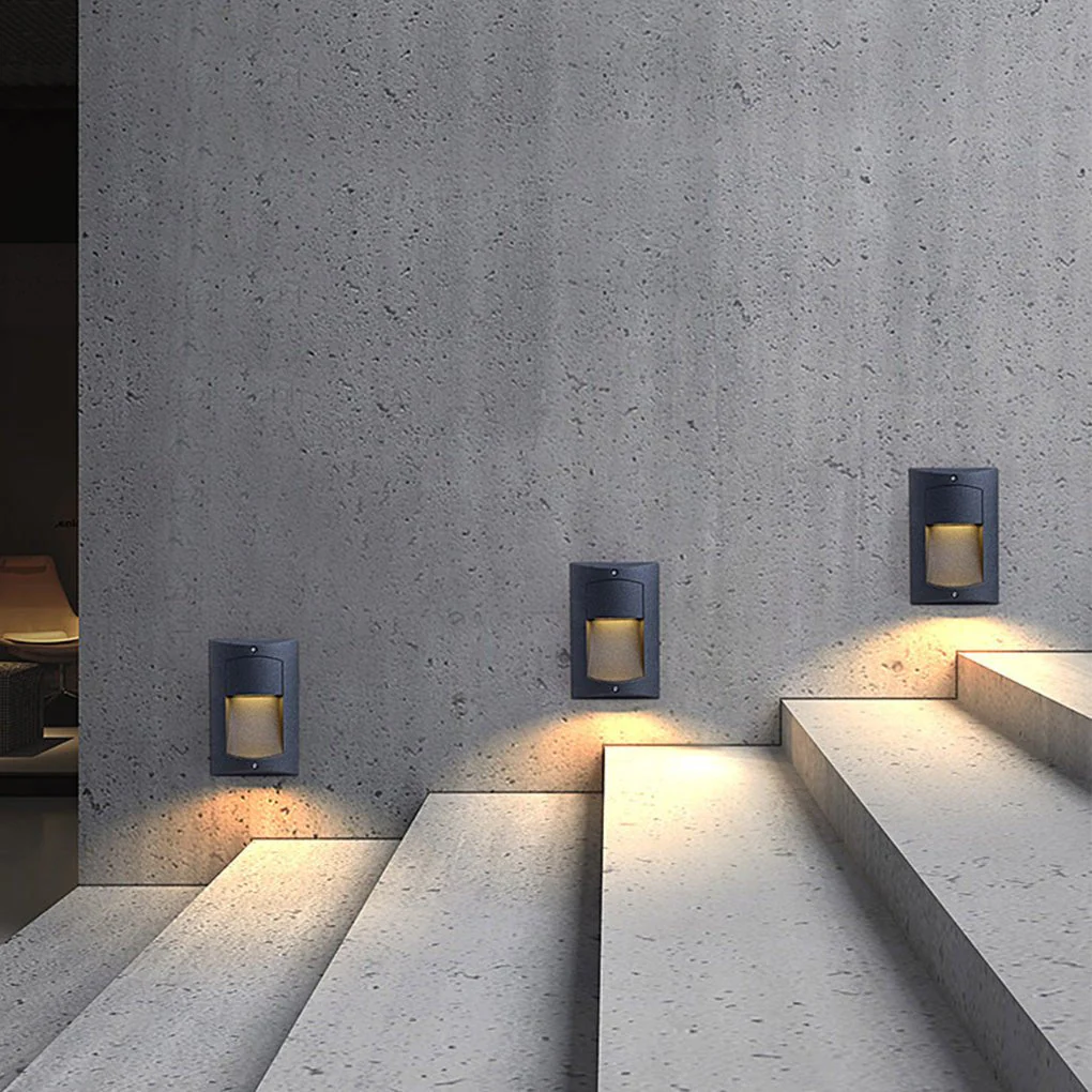 Godfrey Rectangle Modern Outdoor Sconces Lights
