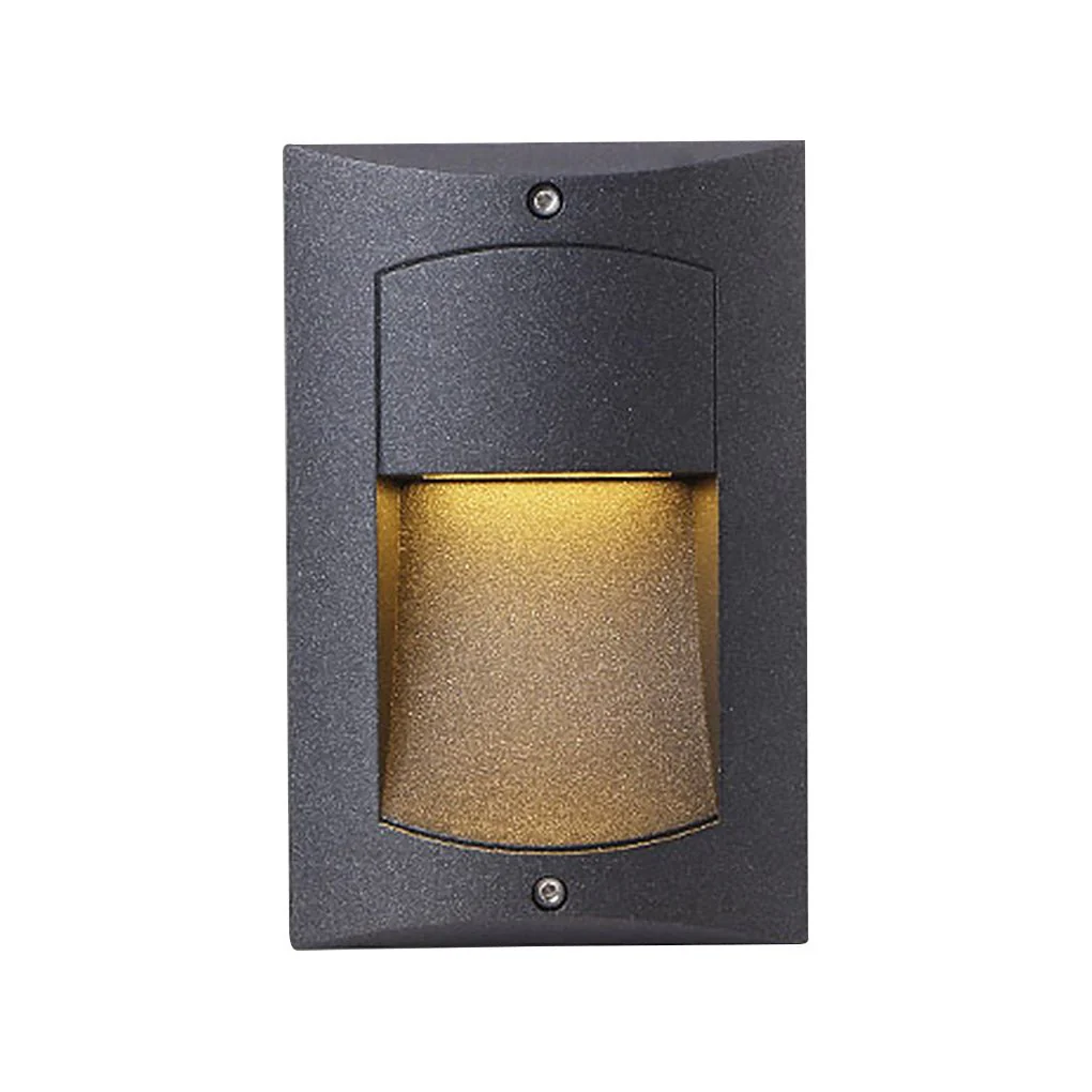 Godfrey Rectangle Modern Outdoor Sconces Lights - Image 11