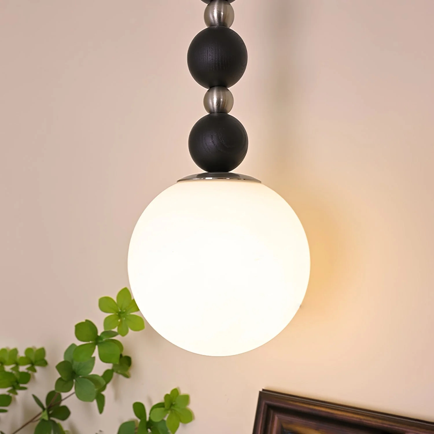 Golie Minimalist Wood Pendant Lamp - Image 11