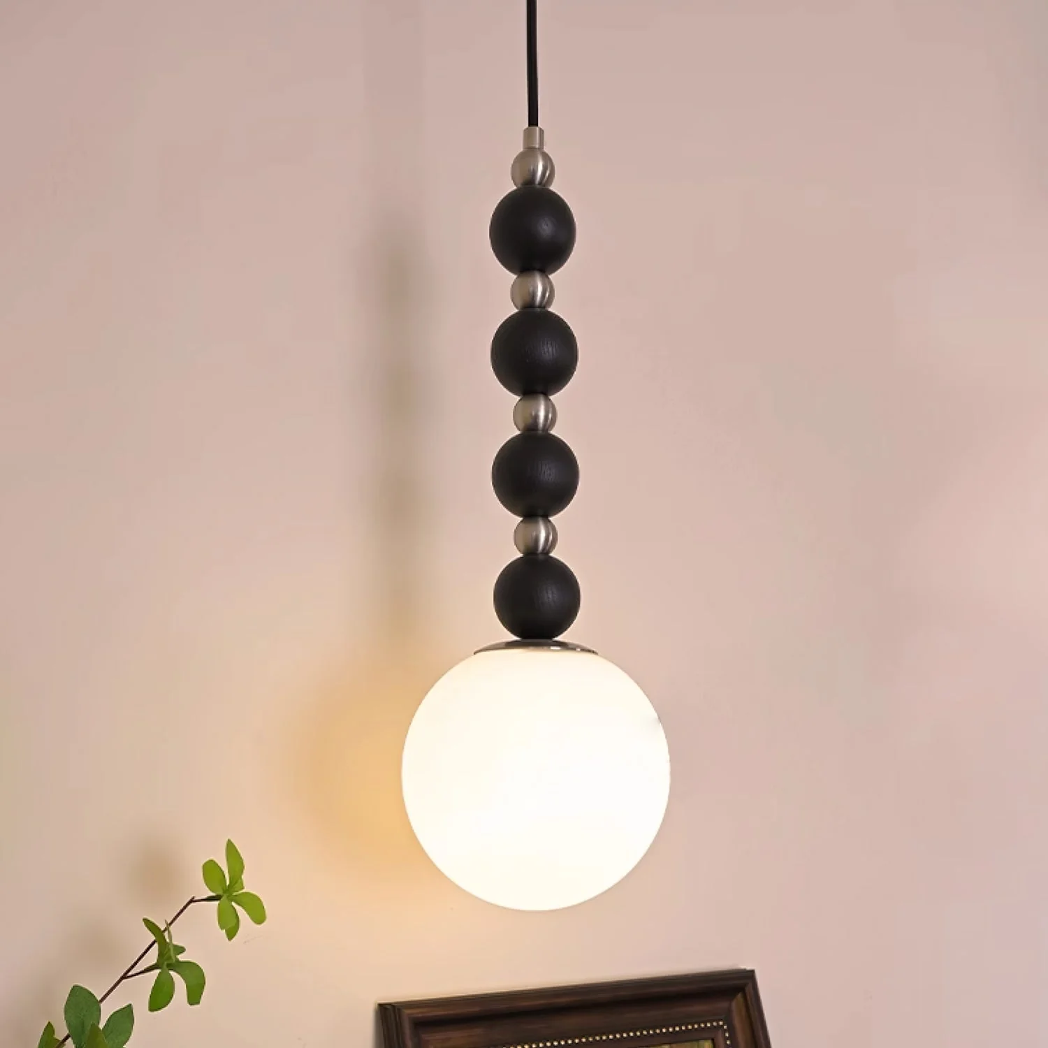 Golie Minimalist Wood Pendant Lamp - Image 6