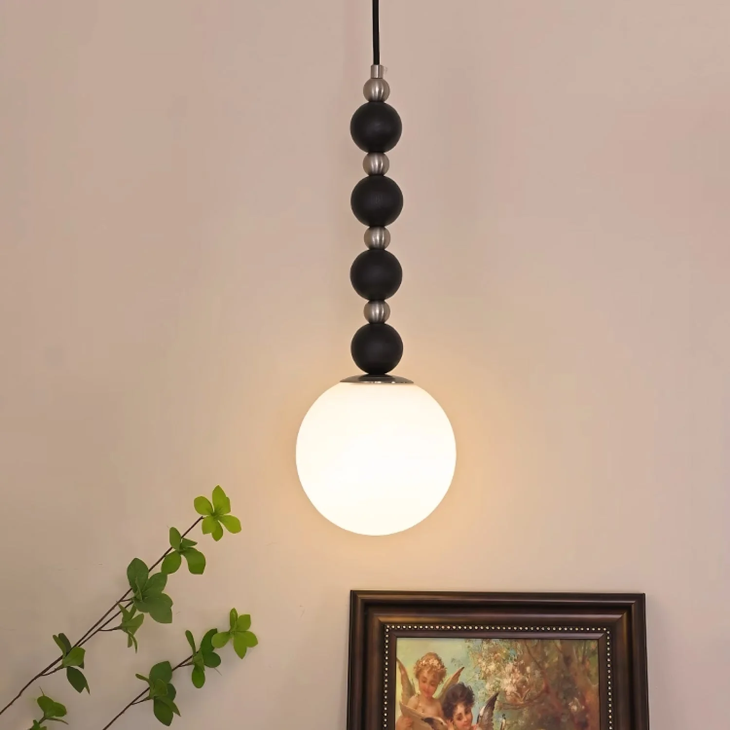 Golie Minimalist Wood Pendant Lamp - Image 7
