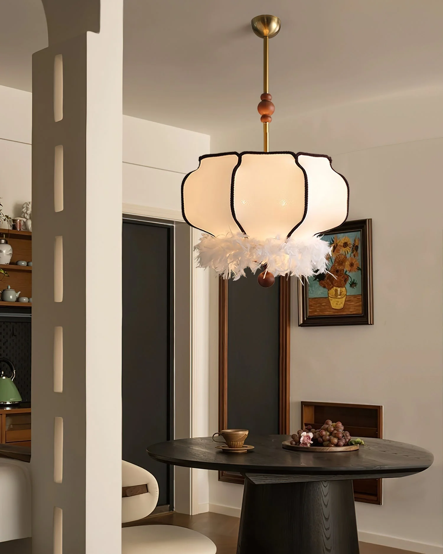Grace Luxury Fabric Pendant Light - Image 19