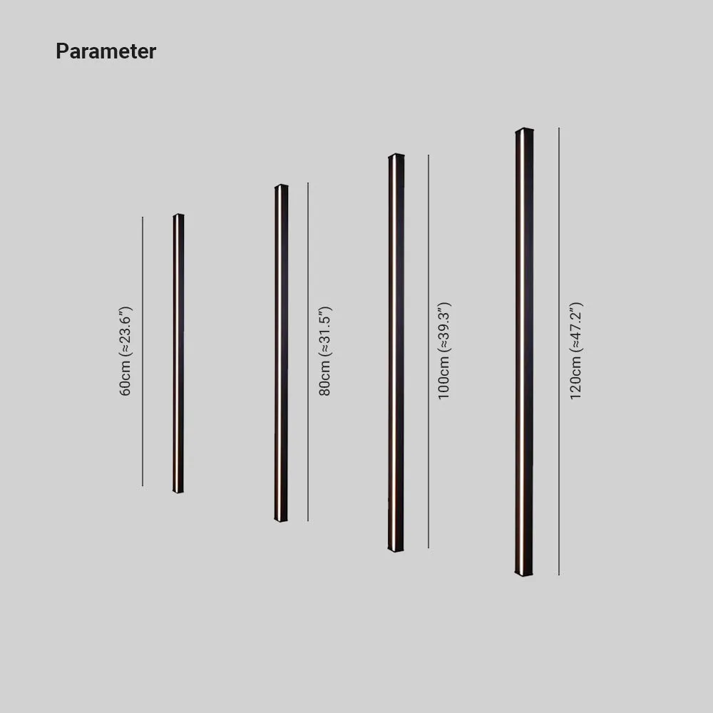 Gravo Minimalist Linear Metal/ Wall Lamp, Gold/Black/White - Image 3