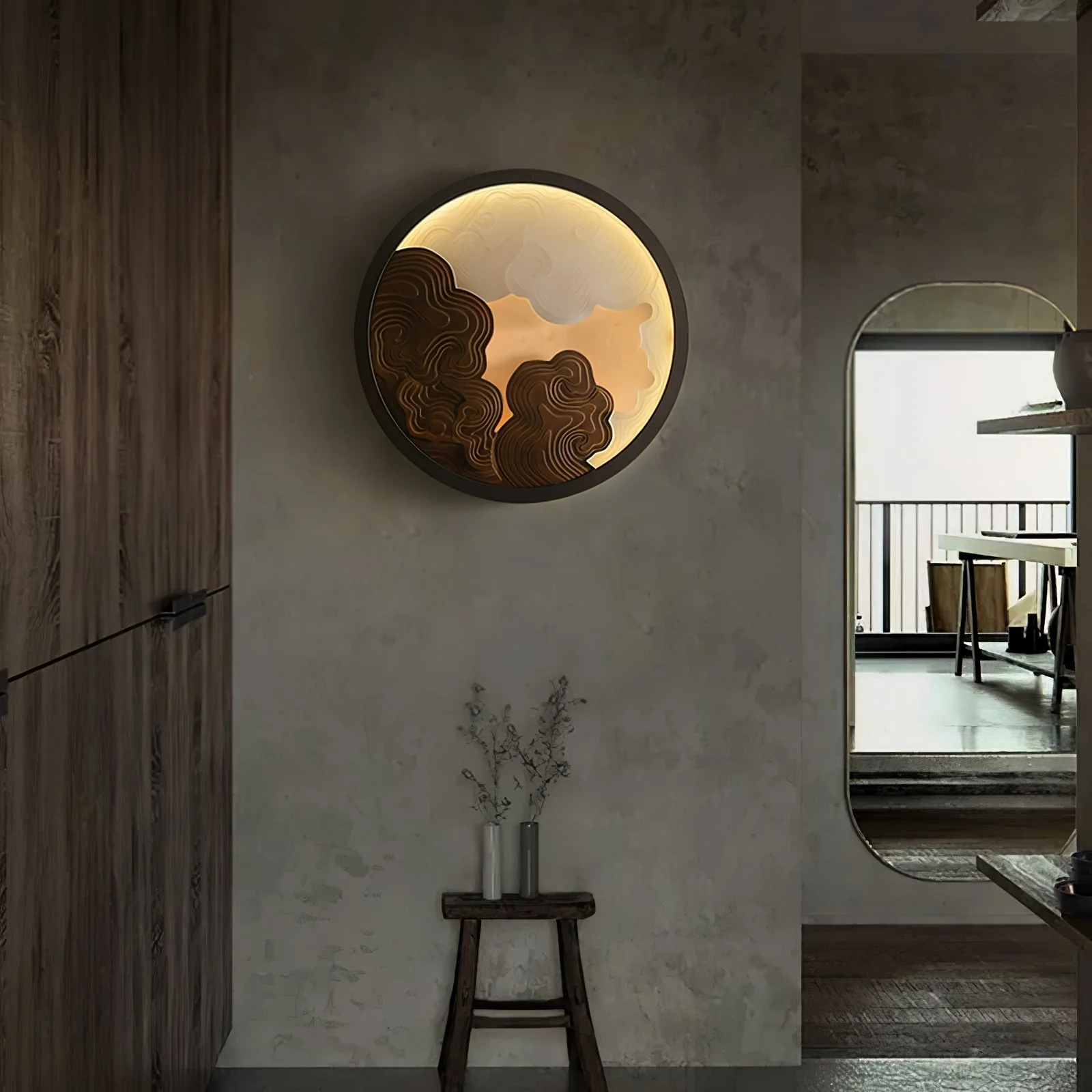 Grayson Modern Wood Wall Lamp - Image 11