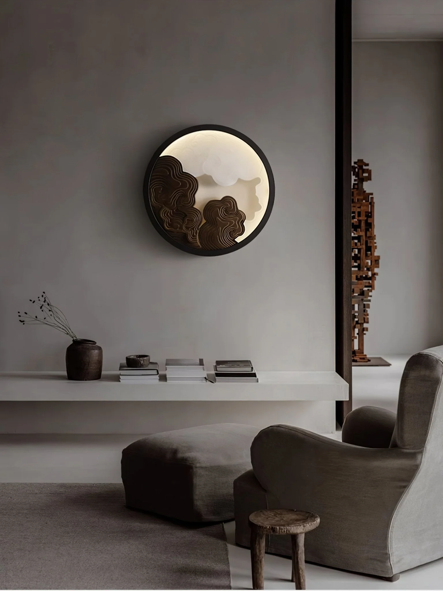 Grayson Modern Wood Wall Lamp - Image 22